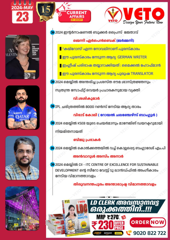 CURRENT AFFAIRS